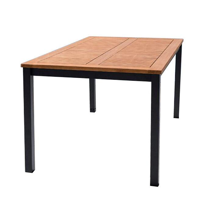 JJT6225 Aluminum wood rectangle table