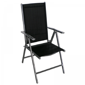 JJ405C multi position folding textilene chair