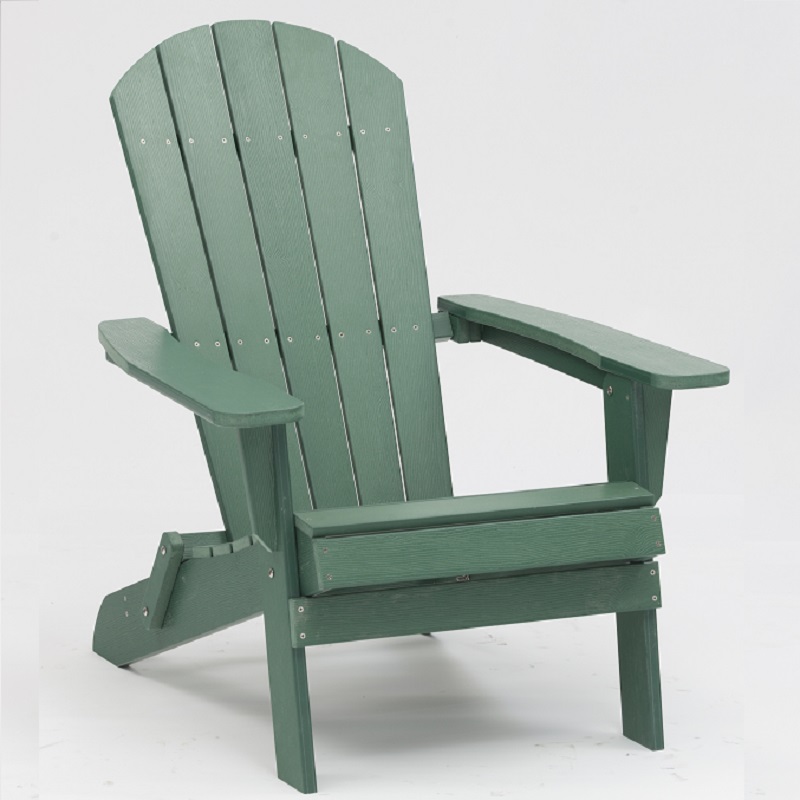 JJC-14505-GR PS wood Adirondack chair រូបភាពពិសេស