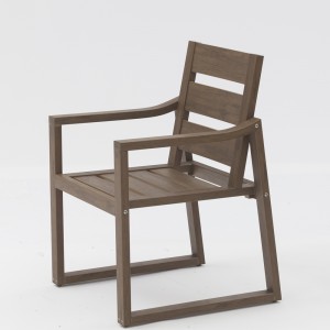KCWS-CY-A Dining Chair with Polywood material
