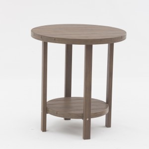 JJWS-YY-A2 plastic wood frame side table
