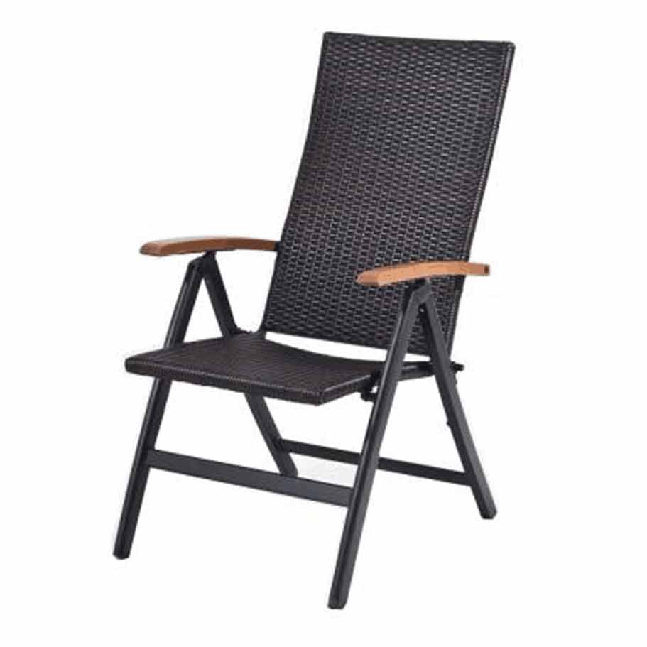 JJC212W Rattan Effect Multi-Position Chair Featured Image