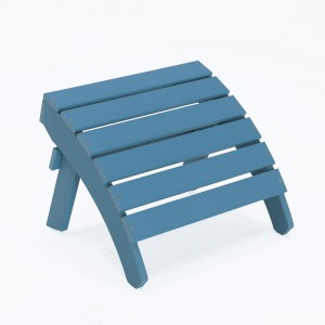 JJC-14305 Polystyrene Adirondack Chair Foldable Ottoman