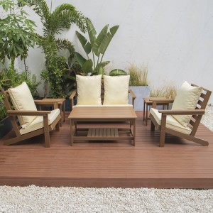 JJPSS-02 Polystyrene Frame Outdoor Furniture Set with New Design 2022