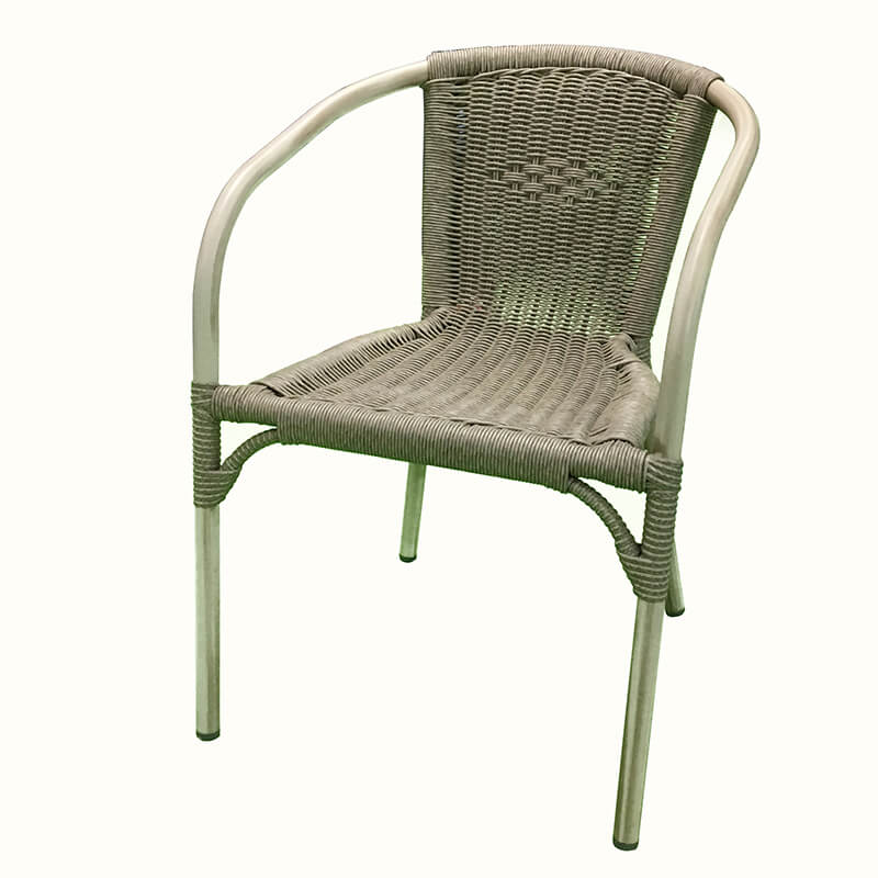 JJC243 Aluminum rattan stacking chair Featured Image
