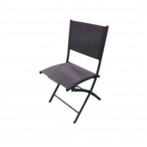 JJC501 Steel texilene folding chair