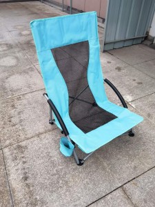 JJBC302-2 Outdoor Steel Beach Folding Chair
